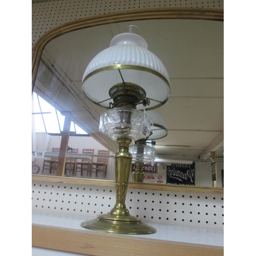 105 - Victorian oil lamp