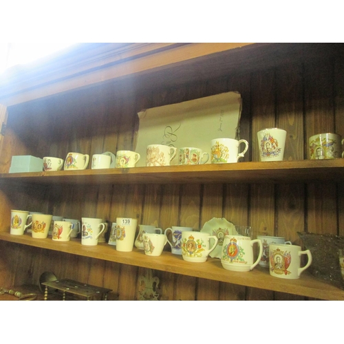 139 - Commemorative mugs etc