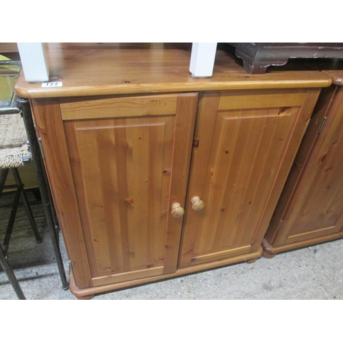 177 - Small pine sideboard