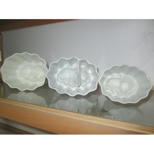 70 - Set of 3 Lion jelly moulds