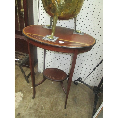 85 - Inlaid occasional table