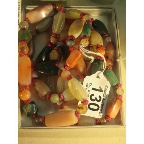 130 - Agate beads