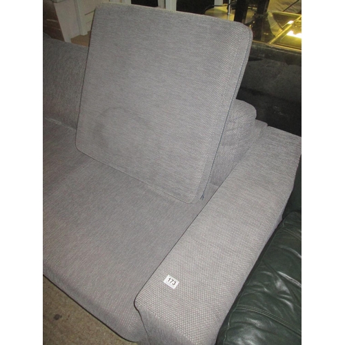 173 - Large grey sofa