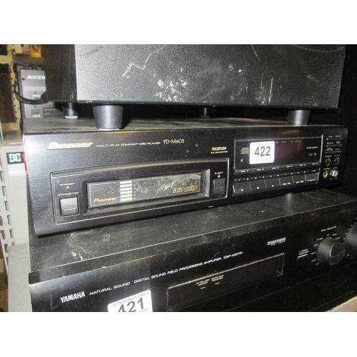 422 - Pioneer multi play disc player