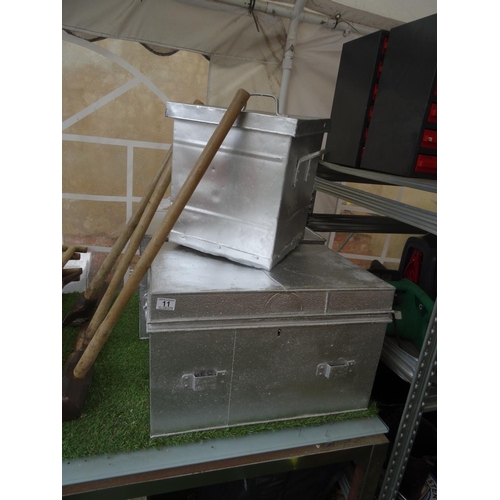 11 - 3 Painted tool chests