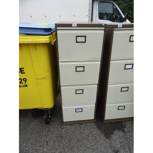 3 - 4 Drawer filing cabinet