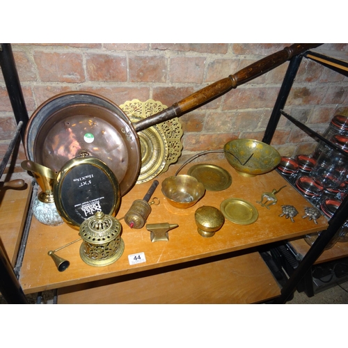 44 - Brass & copper ware