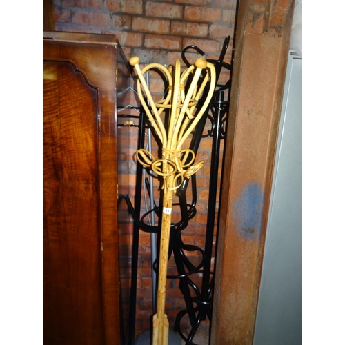 49 - Qty coat stands.