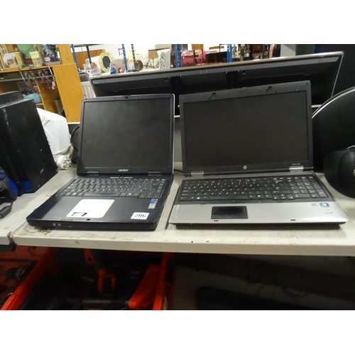 206 - 2x laptops