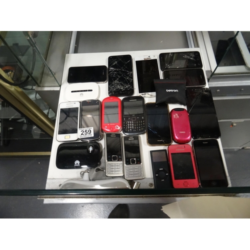 259 - qty phones