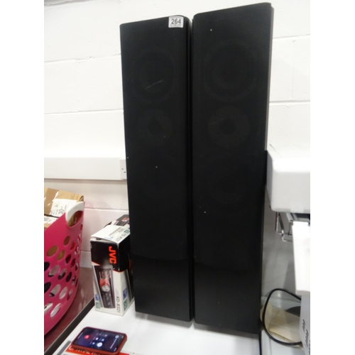 264 - pr floor standing speakers