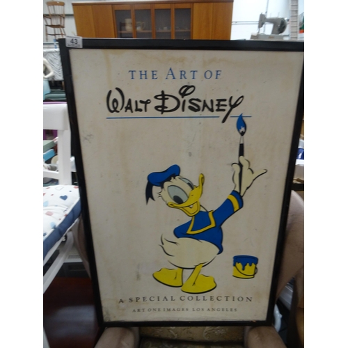 42 - Disney Daffy Duck print