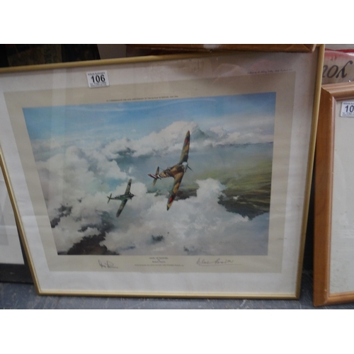 106 - Signed 'Jewel of eagles' print by Robert Taylor