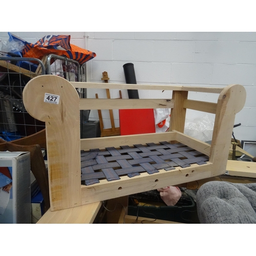 427 - Chesterfield Dog Bed Frame