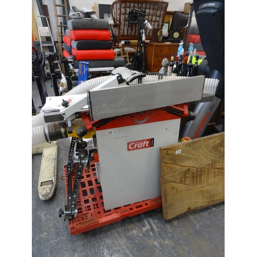 440 - Axminster Craft AC250PT Planer Thicknesser