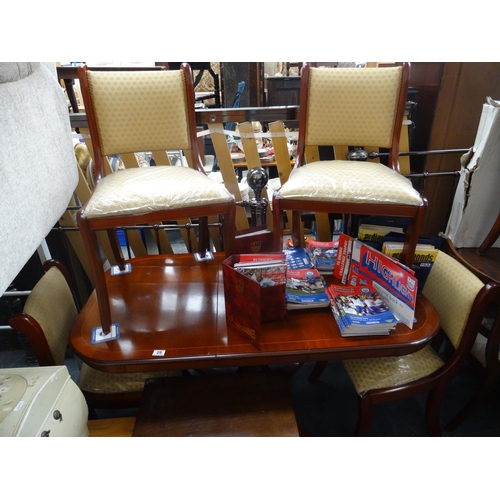 28 - Small Repro table & 4 chairs