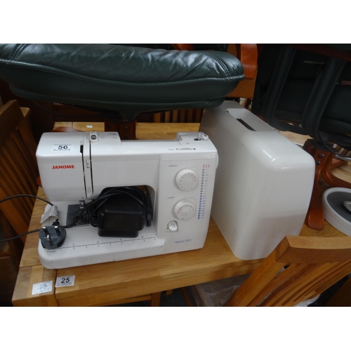 56 - Janome sewing machine