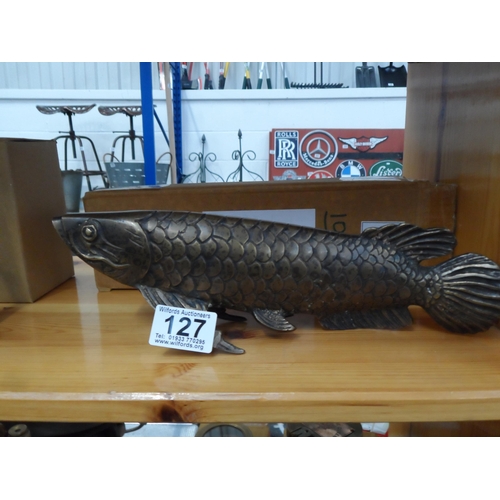 127 - (H 109) Bronzed carp