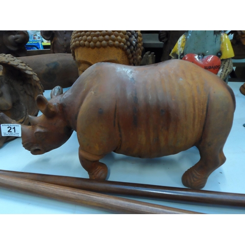 21 - (H 145) Rusty rhino