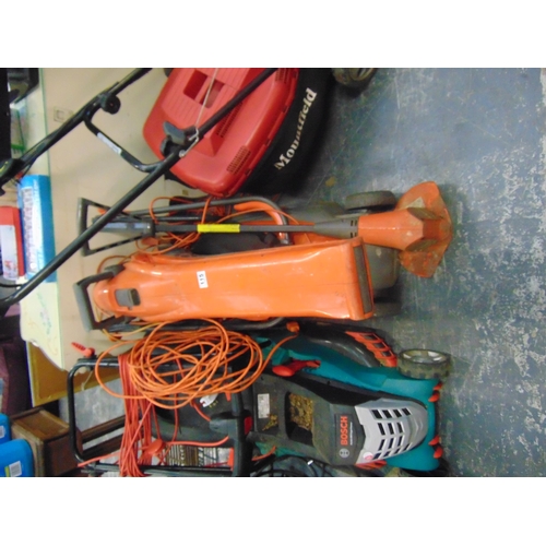 115 - Flymo mower, blower etc