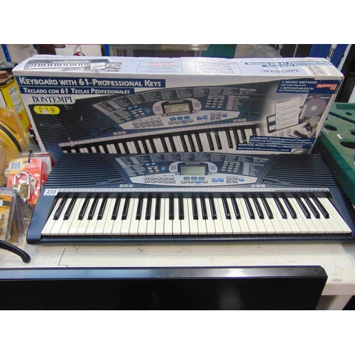 239 - Bontempi keyboard