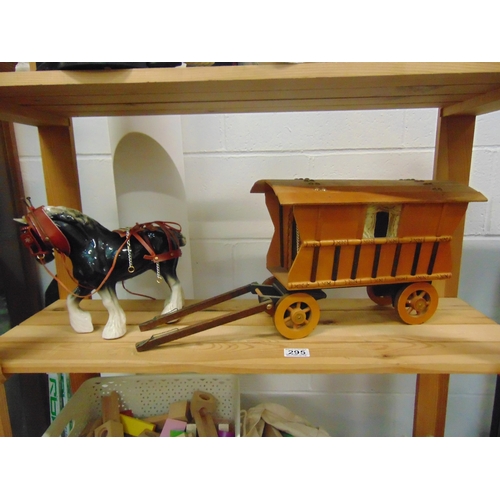 295 - Horse & carriage