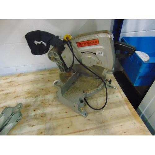 303 - Hitatchi chop saw