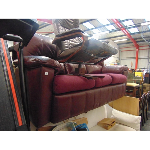 50 - G plan 3 seat sofa.