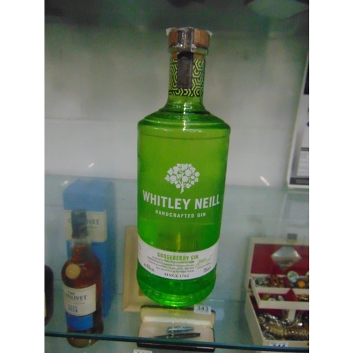 340 - whitley neill gooseberry gin.