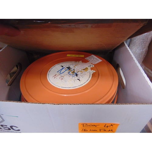 153 - Qty film reels