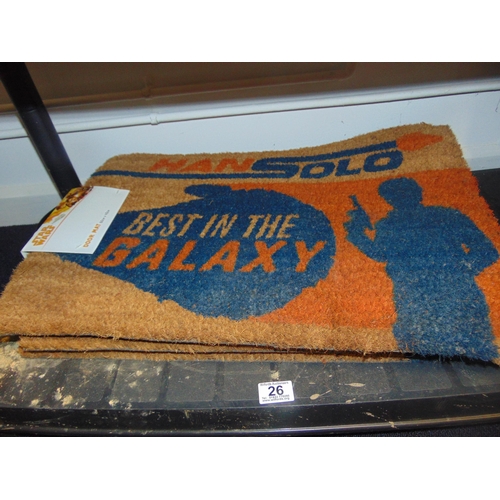 26 - 5 New star wars doormats