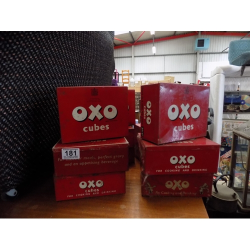 181 - Oxo tins