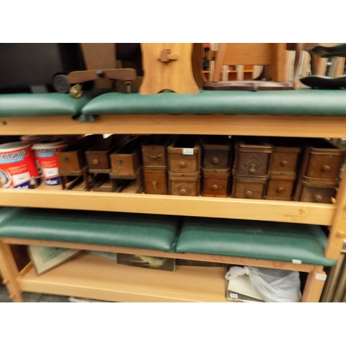 213 - Qty sewing machine drawers