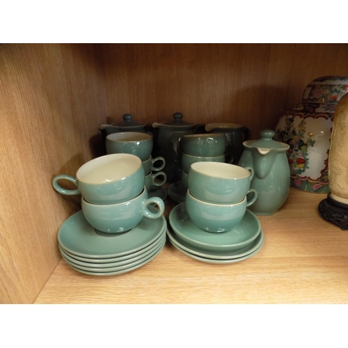 353 - Denby tea set.