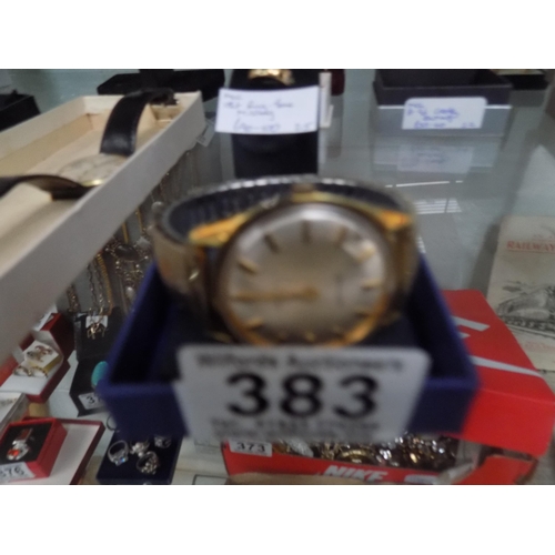 383 - zeniz 6600 automatic wrist watch