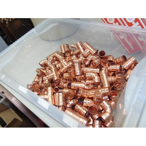 227 - Qty copper fittings