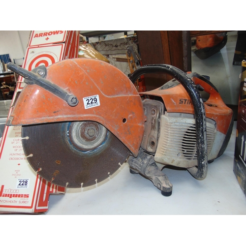 229 - Stihl disc cutter