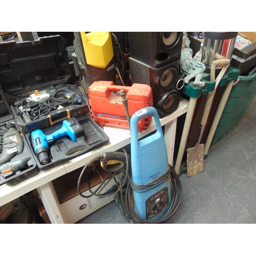 239 - 3 Pressure washers