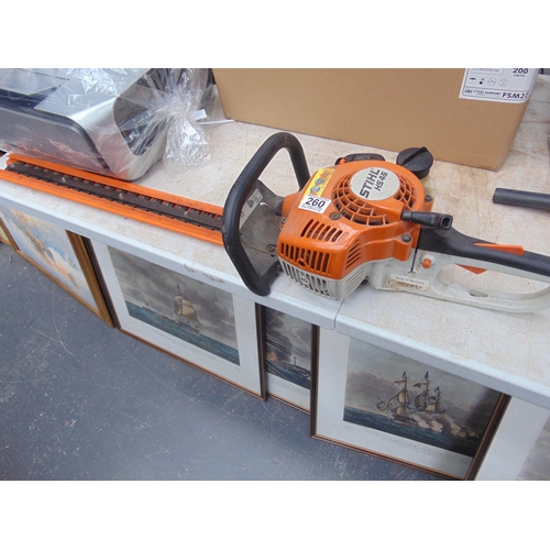 260 - Stihl hedge cutter HS45