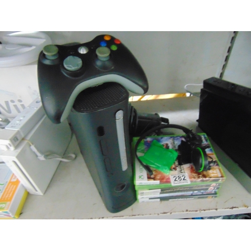 282 - Xbox 360 & games