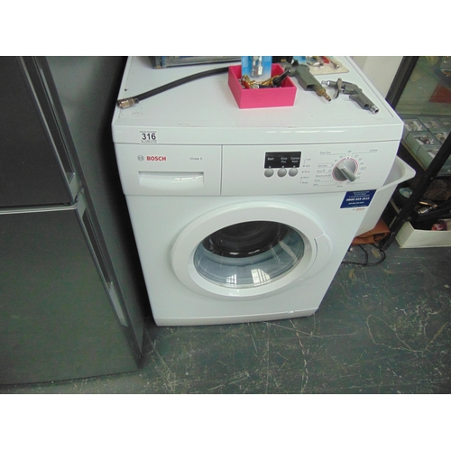 316 - Bosch washing machine