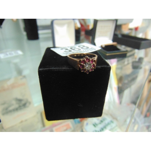 368 - 9ct dress ring 3.7g