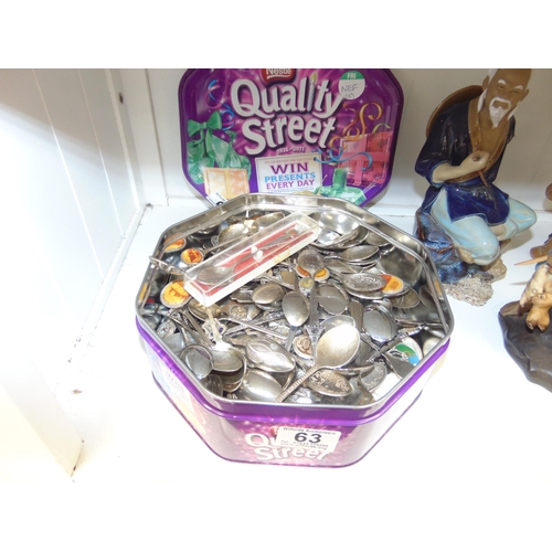 63 - Qty collectors spoons