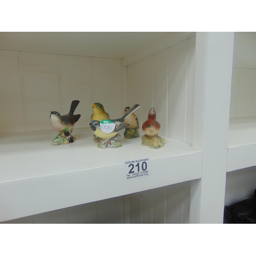 210 - Beswick birds