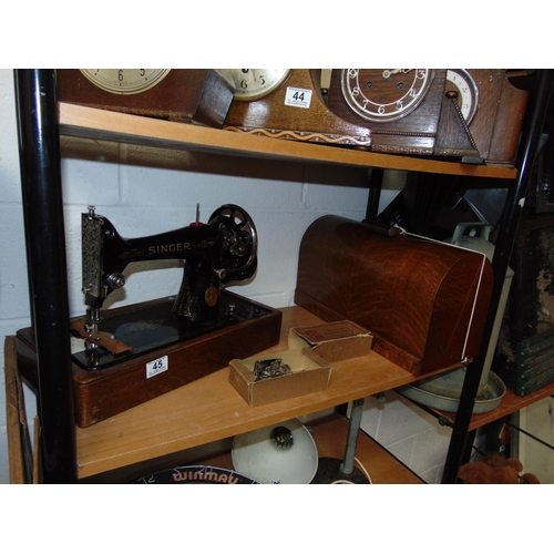 45 - Singer sewing machine