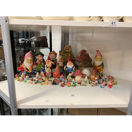 42 - Garden gnomes etc