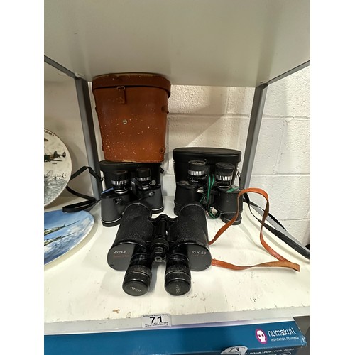 71 - 3 Pairs binoculars