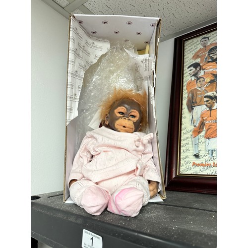 1 - Reborn Monkey Doll