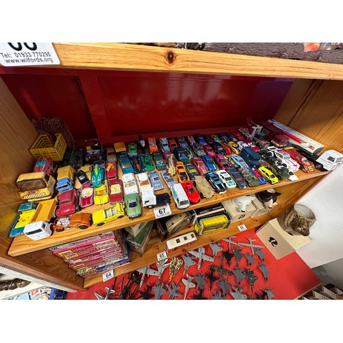 67 - Shelf Of Diecast