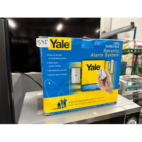 575 - Yale security alarm system